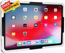 Mount-It! Universal Tablet Wall Mount, Anti-Theft iPad Enclosure White 