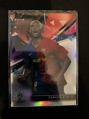 2021-22 Topps Finest UCL Fc Barcelona Samuel Eto'o #103
