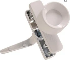 Hillman Knob Latch Door Handle White Hardware Essentials 853131 StormScreen Door