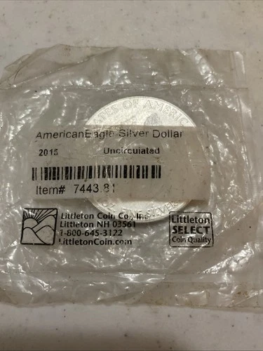 American Eagle Silver Dollar 2015 Uncirculated