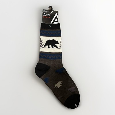Ace USA Black Bear Tree Socks
