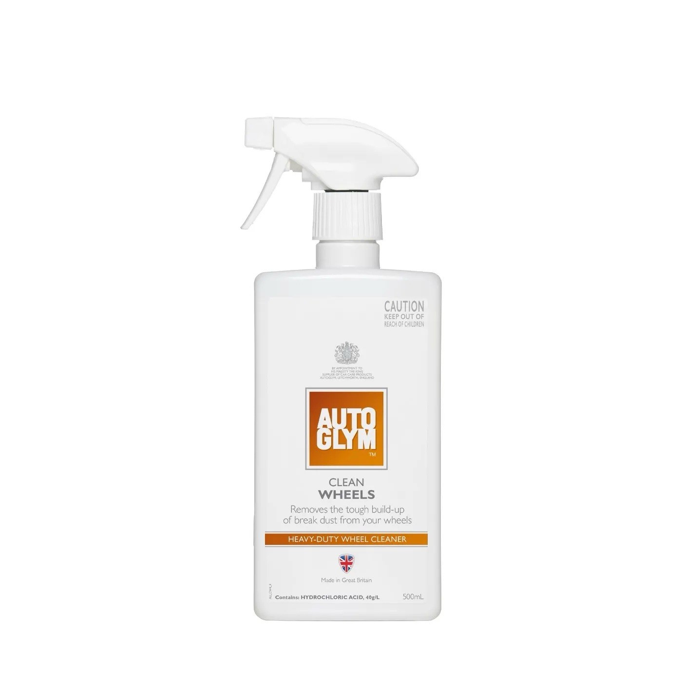 Autoglym Clean Wheels Car Wheel Cleaner for Toughest Grime & Brake Dust 500ml