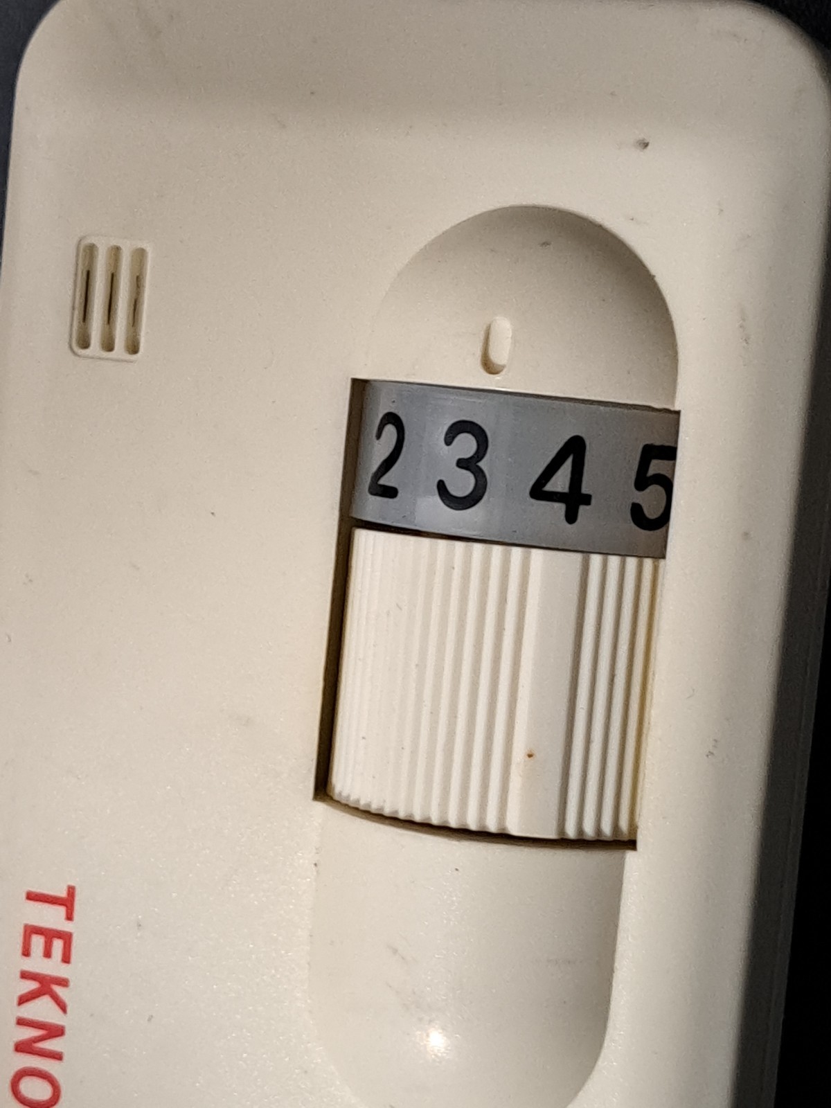 Teknos Electric Blanket Pad Heated Temperature Controller 4-Prong Japan Version