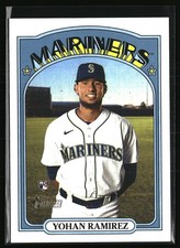 2021 Topps Heritage #530 Yohan Ramirez