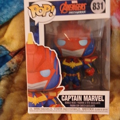 Funko Pop! Marvel Avengers Mech Strike Captain Marvel #831 Vinyl Bobblehead