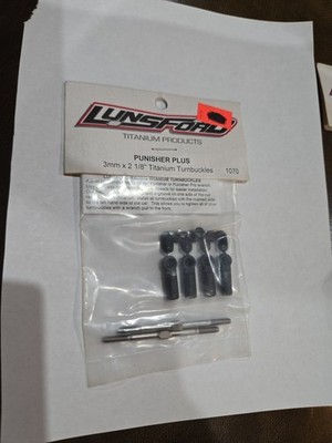 Lunsford Punisher Plus 3mmx2 1/8 Titanium Turnbuckles 1070