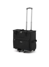HobbyGift  Sewing Machine Trolley Bag On Wheels Black  24x47x42cm