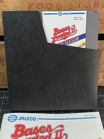 Bases Loaded II 2 Nintendo NES 1989 Cartridge instruction booklet TESTED WORKS