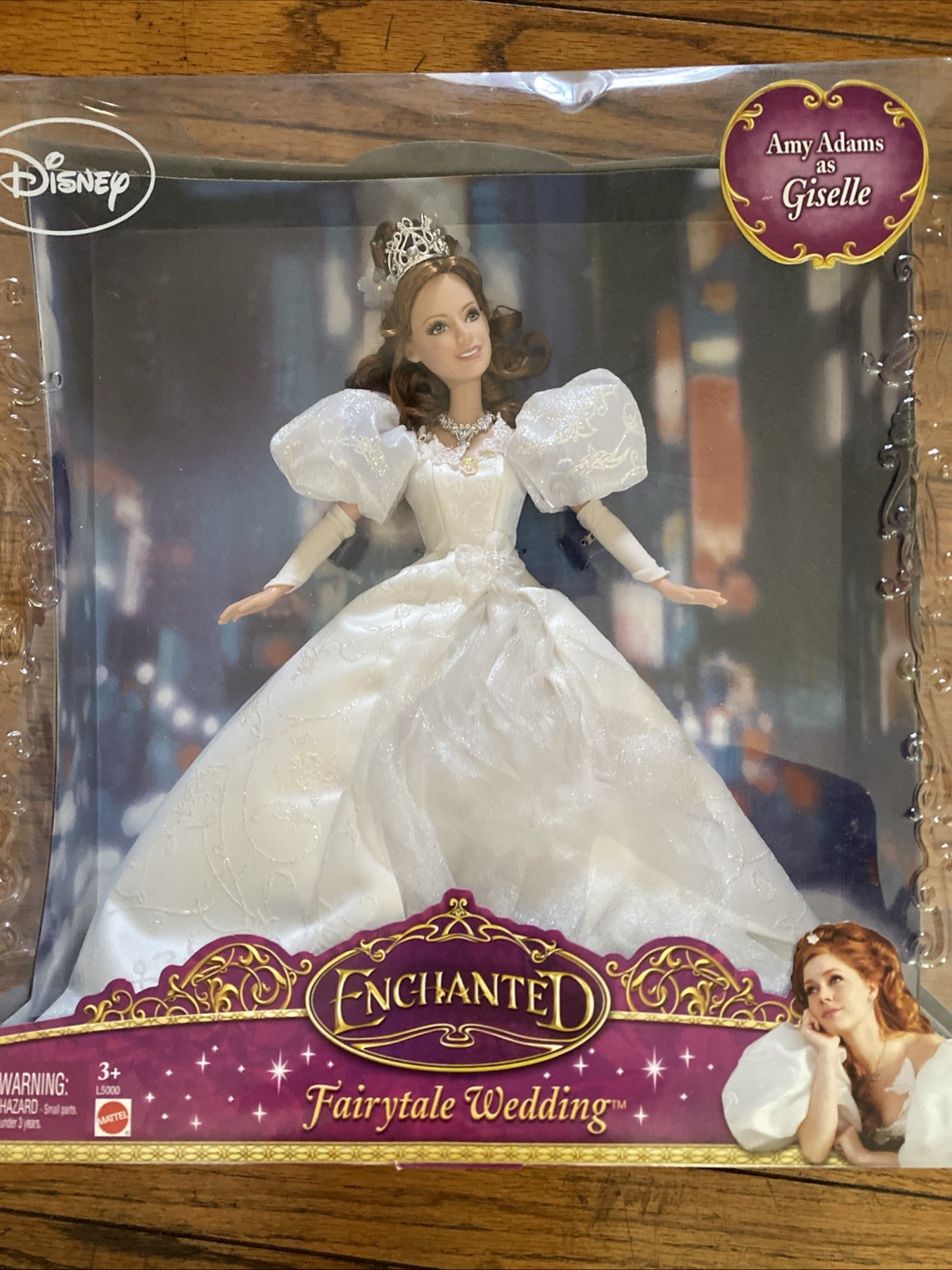 MATTEL DISNEY GISELLE "ENCHANTED FAIRYTALE WEDDING" DOLL 200