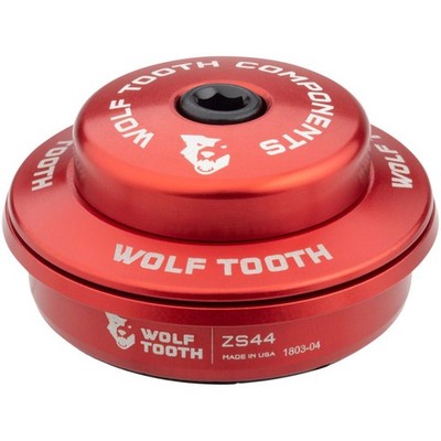 Wolf Tooth Performance Headset - ZS44/28.6 Upper, 6mm Stack, Red ZS44U-5MM-RED-B