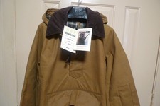 BARBOUR - A60 LONGSHOREMAN  WAX COTTON SMOCK - NEW OLD STOCK  WITH TAGS - MEDIUM