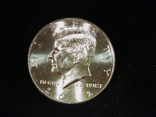 2012-D Kennedy Half Dollar AU+ (1). Free Shipping!