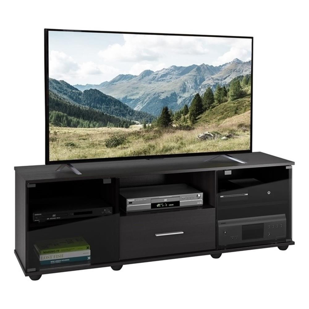With Glass Doors For Tvs Up To 75"