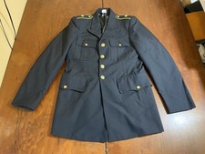 Derossi  Son US Army Men's Dress Blue Uniform Jacket Coat size 36R Military