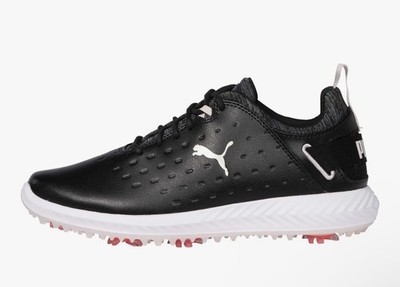 Women's PUMA Ignite Blaze Pro Golf Shoes - PUMA Black/Rosewater 8.5M