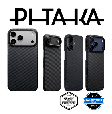 Pitaka Ultra-Slim Case Aramid Fiber Woven Carbon Apple iPhone 17 Pro Max Air