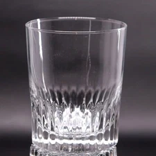 Cristal D'Arques-Durand Diplomat Double Old Fashion Blown Glass Vintage France