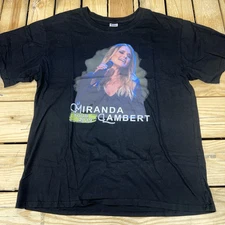 Miranda Lambert Tour 2019 Concert T-Shirt XL Black Country Music Graphic Tee