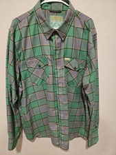 DIXXON Flannel 'The Auld Pub' Green XXL Limited Edition 2X 2XL
