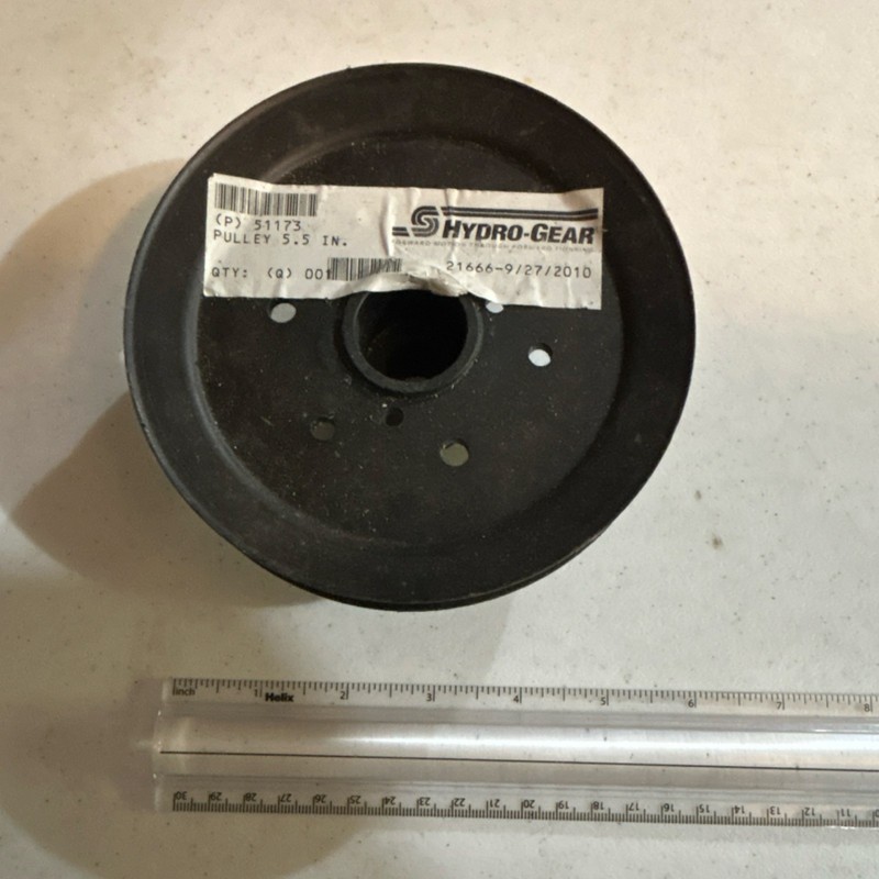 Hydro-Gear 51173 V-Belt Pulley 5.5 in CPJ 31173 51466-9/072/2010