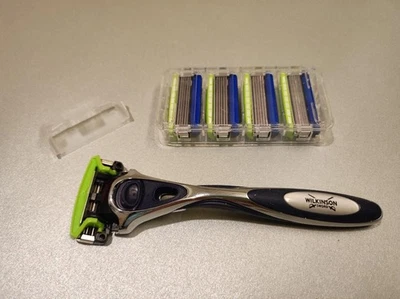 wilkinson sword hydro 5 sensitive Rasierer mit 5 Rasierklingen hydro 5 sensitiv