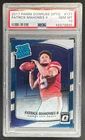 9895 Patrick Mahomes II 2017 Panini Donruss Optic #177 RC Rated Rookie PSA 10