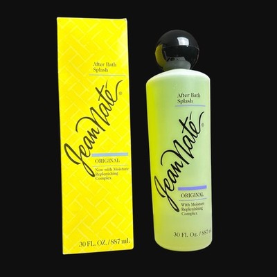 Jean Nate Original After Bath Splash Citrus Scent with Vitamin E Aloe 30oz