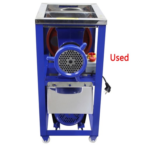 Used-Commercial Electric Bone Crusher Meat Grinding Machine Movable 220V 2200W