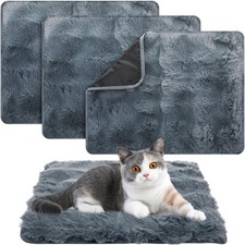 3 Pack Self Warming Cat Bed Indoor 16x24 Inch Self Heating Cat Mat Ultra Soft...