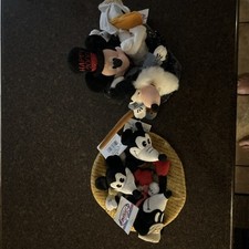 Disney Happy New Year 2000 Also Vintage Disney Mickey Classic Comic 3 Pc In Hat