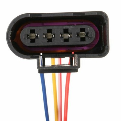 1X Ignition Coil Connector Repair Harness Plug 1J0973724 For VW AUDI durable