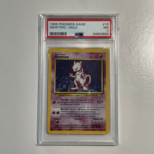 Mewtwo graded PSA 7 for sale on eBay
