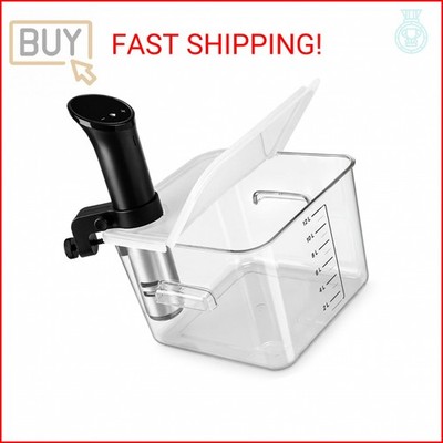 EVERIE Hinged Sous Vide Lid Compatible with ANOVA Nano, Pro, 2.0 & 3.0, Fits Rub