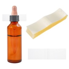 Shrink Bands 6.3 x 1.8 Inch, Clear 300 Pcs Perforated Shrink Wrap for Bottles