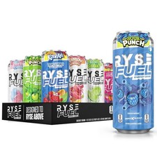 RYSE Fuel Energy Drink  0 Sugars  0 Calories  16 oz Cans  12 Pack