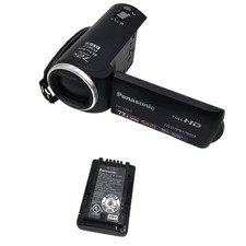 Panasonic HC-V201 Video Camera/Camcorder 10MP 72x Zoom For Parts Or Repair Read