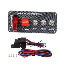 5-in-1 Universal 12V Racing Ignition Switch Panel 5 in 1 Ignition Switch Panel