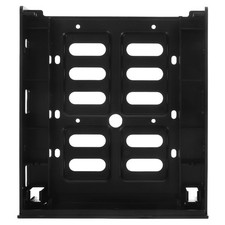 Reusable 5.25 Inch SSD Hdd Mounting Bracket Black Internal Hard Disk Holder