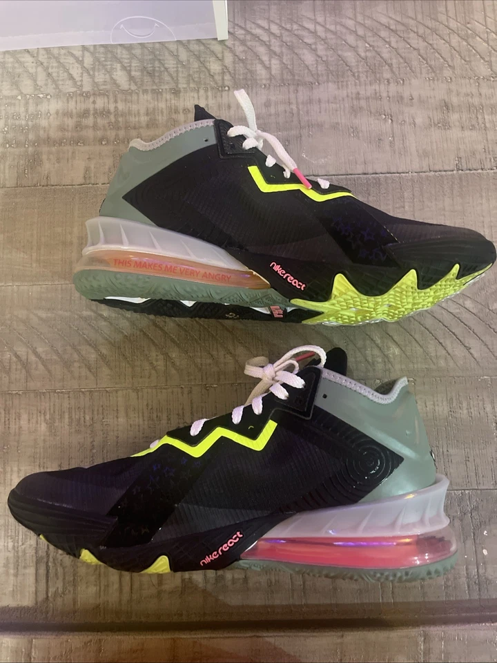 Size 10- Nike Space Jam x LeBron 18 Low Bugs x Marvin - Image 2 of 4