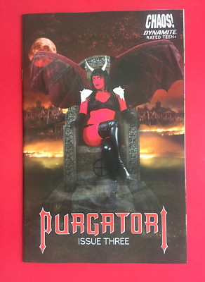 PURGATORI #3D (NM) Cosplay variant Dynamite Chaos! 2021 Vampirella