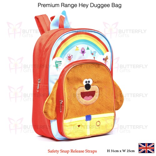 EHI duggee Scoiattolo Club Borse Scuola Zaino 3D Zaino Premium Bag Boys  Girls | eBay