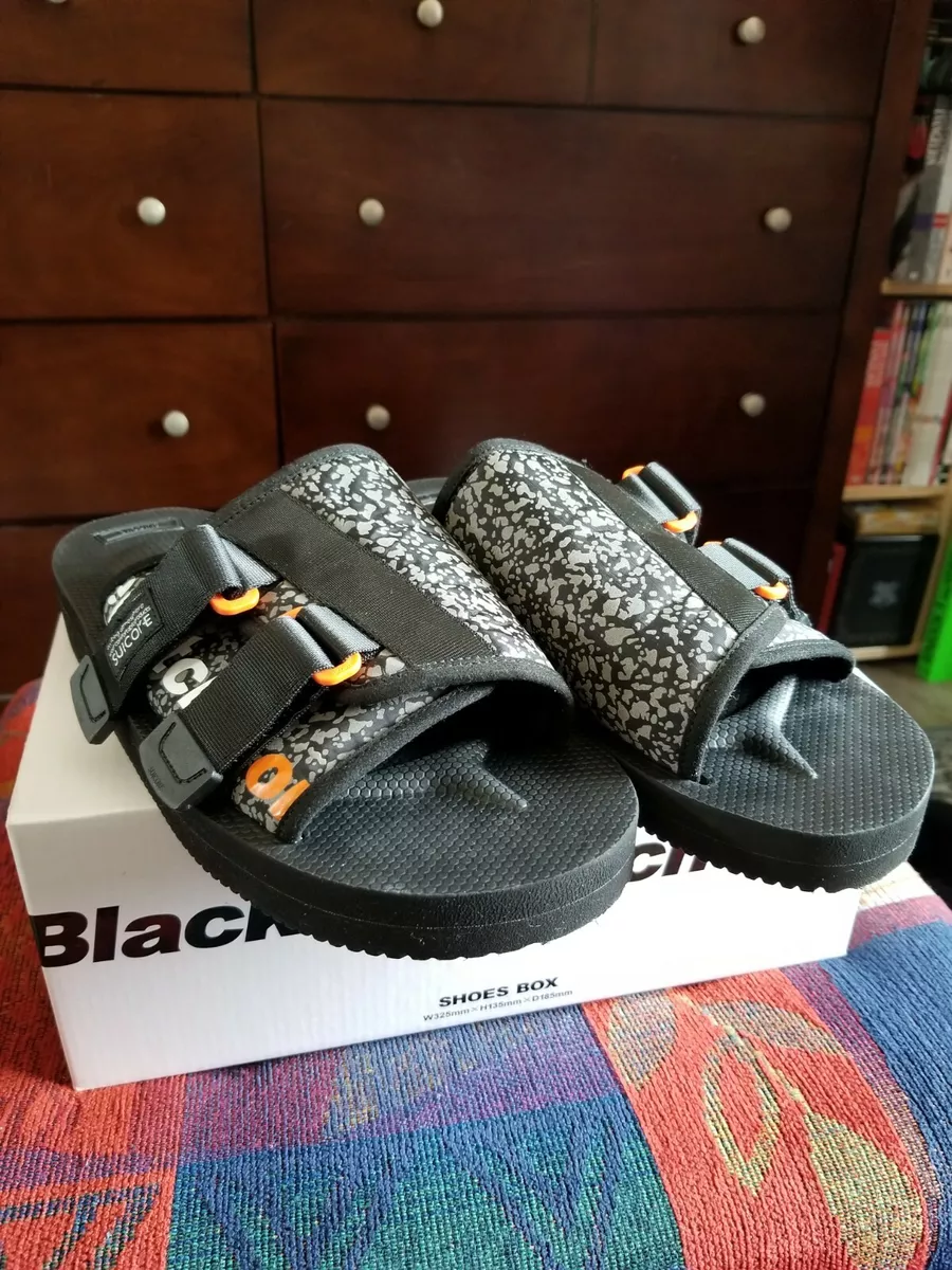 Suicoke x Black Eye Patch OG-081VBEP / KAW-VBEP Vibram Black Sandals Slides