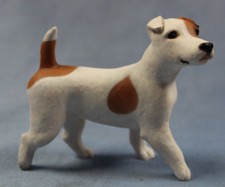 Jack Russel Terrier figurka pies Northlight figurka psa alabaster wb1