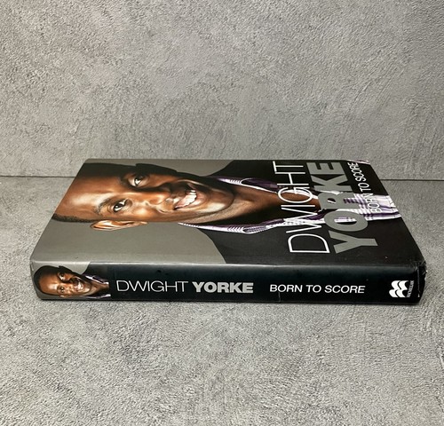 Dwight Yorke Signed Born To Score Book Manchester United Personalised - Picture 4 of 17
