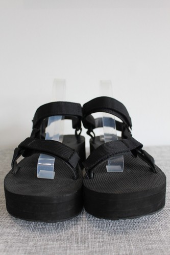 TEVA Black Universal Flatform Sandals Size EU40/US9/UK7 - Picture 4 of 7