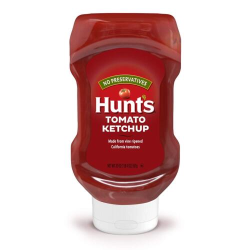 Hunt’s Tomato Ketchup 20-oz. Squeeze Bottle Pack of 12