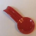 HLC Fiesta Persimmon Spoon Rest Homer Laughlin Co.