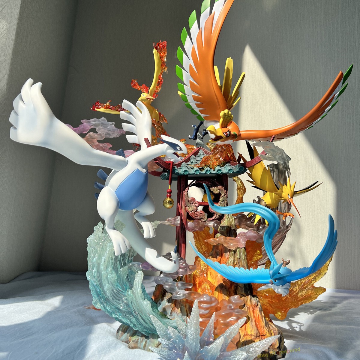 Crescent Studio Five sacred Ho-Oh Moltres Articuno 1/6 Resin