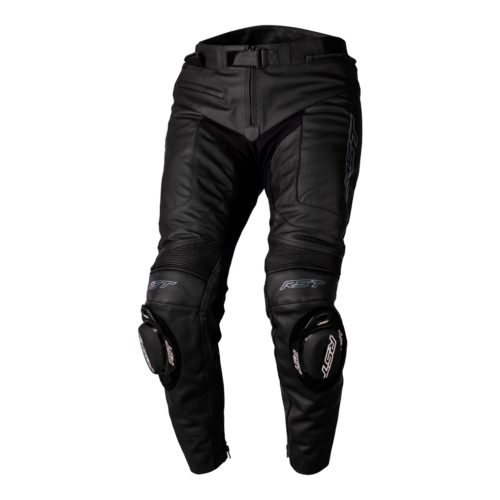 RST S1 Motorcycle Sports CE Leather Jacket/Trousers 2PC Black/black - Picture 5 of 8