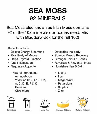 sea moss gel on skin